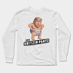 Von Shitzinpantz Funny Trump Michael Cohen Long Sleeve T-Shirt